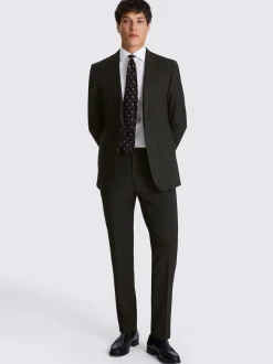 MOSS Charcoal Tailored Performance Suit Jacket