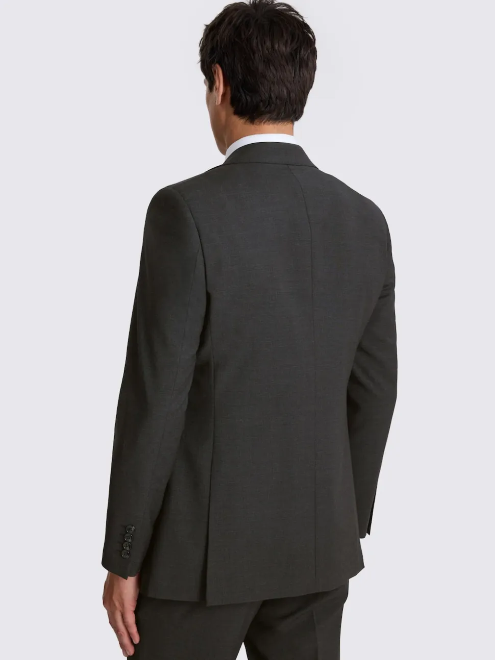 MOSS Charcoal Tailored Performance Suit Jacket