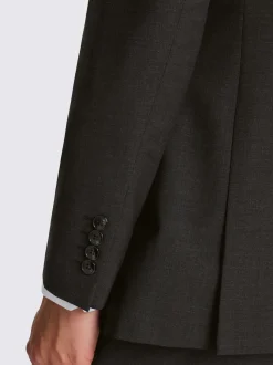 MOSS Charcoal Tailored Performance Suit Jacket