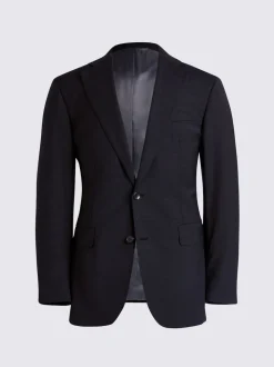 MOSS Charcoal Tailored Performance Suit Jacket
