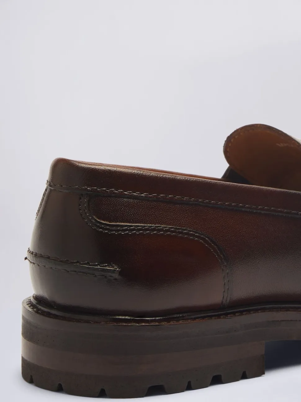 MOSS Chestnut Camden Chunky Loafers