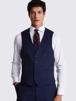 MOSS Ink Regular Fit Stretch Suit Waistcoat