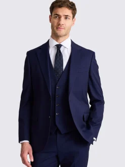 MOSS Ink Tailored Regular Fit Stretch Suit Jacket