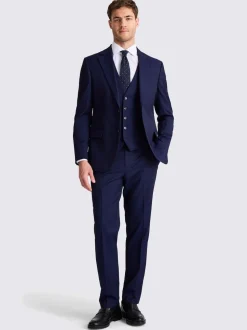MOSS Ink Tailored Regular Fit Stretch Suit Jacket
