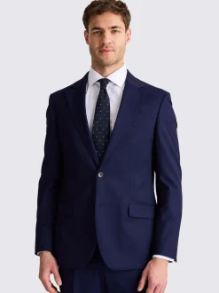 MOSS Ink Tailored Regular Fit Stretch Suit Jacket
