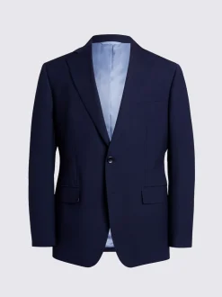 MOSS Ink Tailored Regular Fit Stretch Suit Jacket