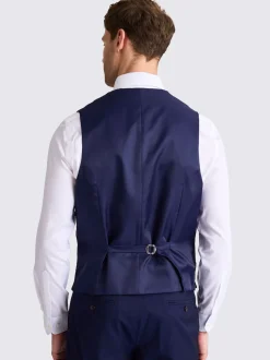 MOSS Ink Tailored Regular Fit Stretch Suit Waistcoat