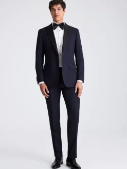 MOSS Midnight Tailored Fit Tuxedo Jacket