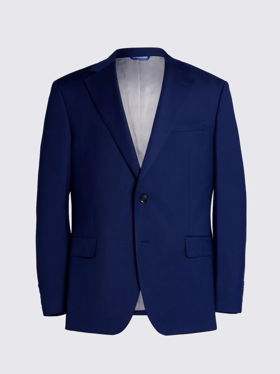 MOSS Navy Tailored Twill Suit Jacket