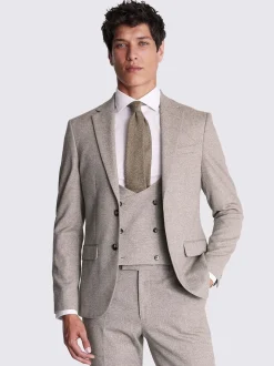 MOSS Neutral Slim Suit Jacket