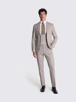 MOSS Neutral Slim Suit Jacket