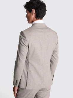 MOSS Neutral Slim Suit Jacket