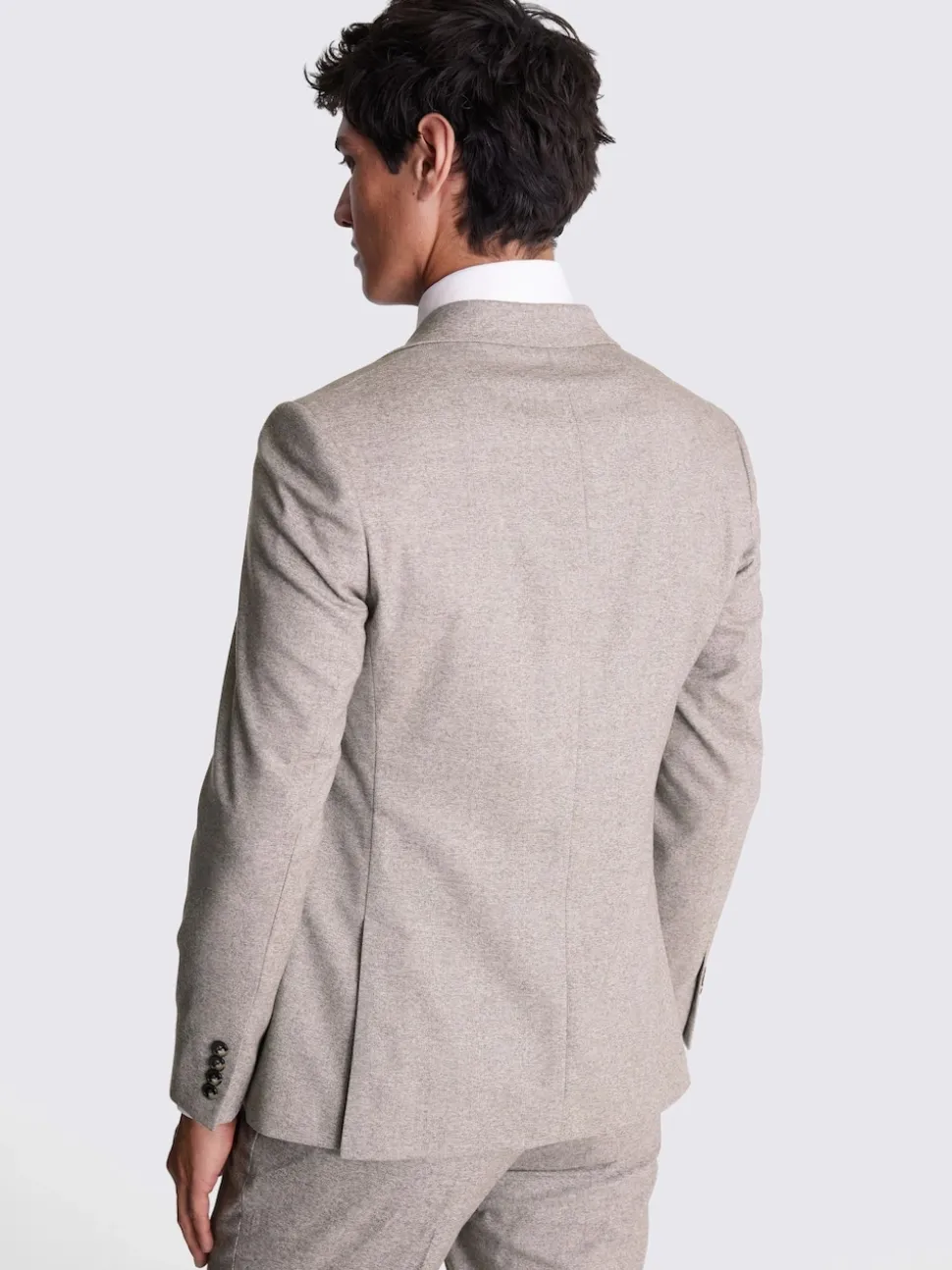 MOSS Neutral Slim Suit Jacket