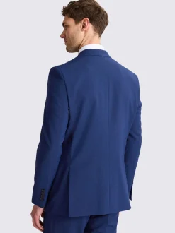 MOSS Royal Blue Tailored Fit Suit Jacket