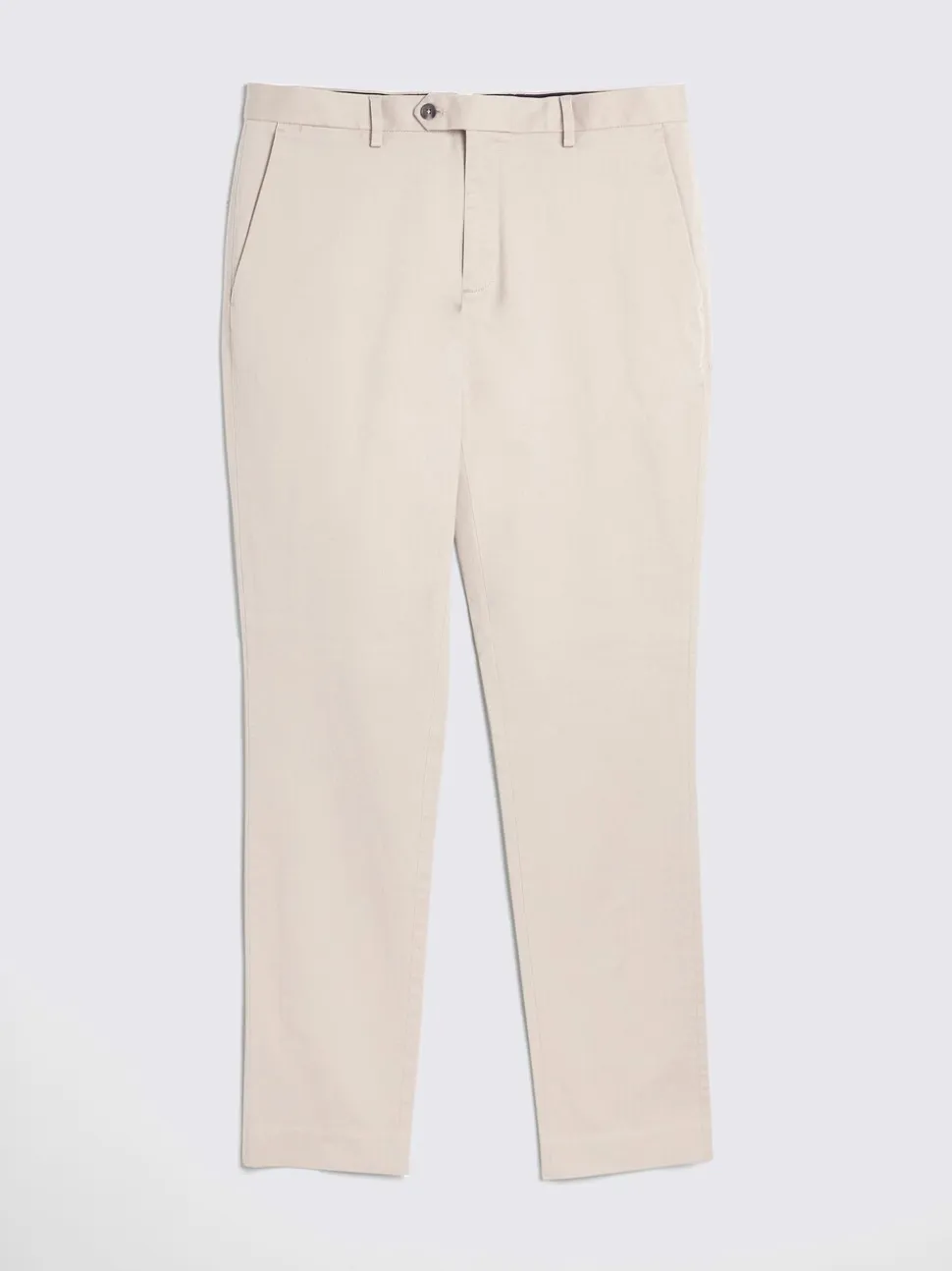 MOSS Stone Slim Stretch Chino Trousers