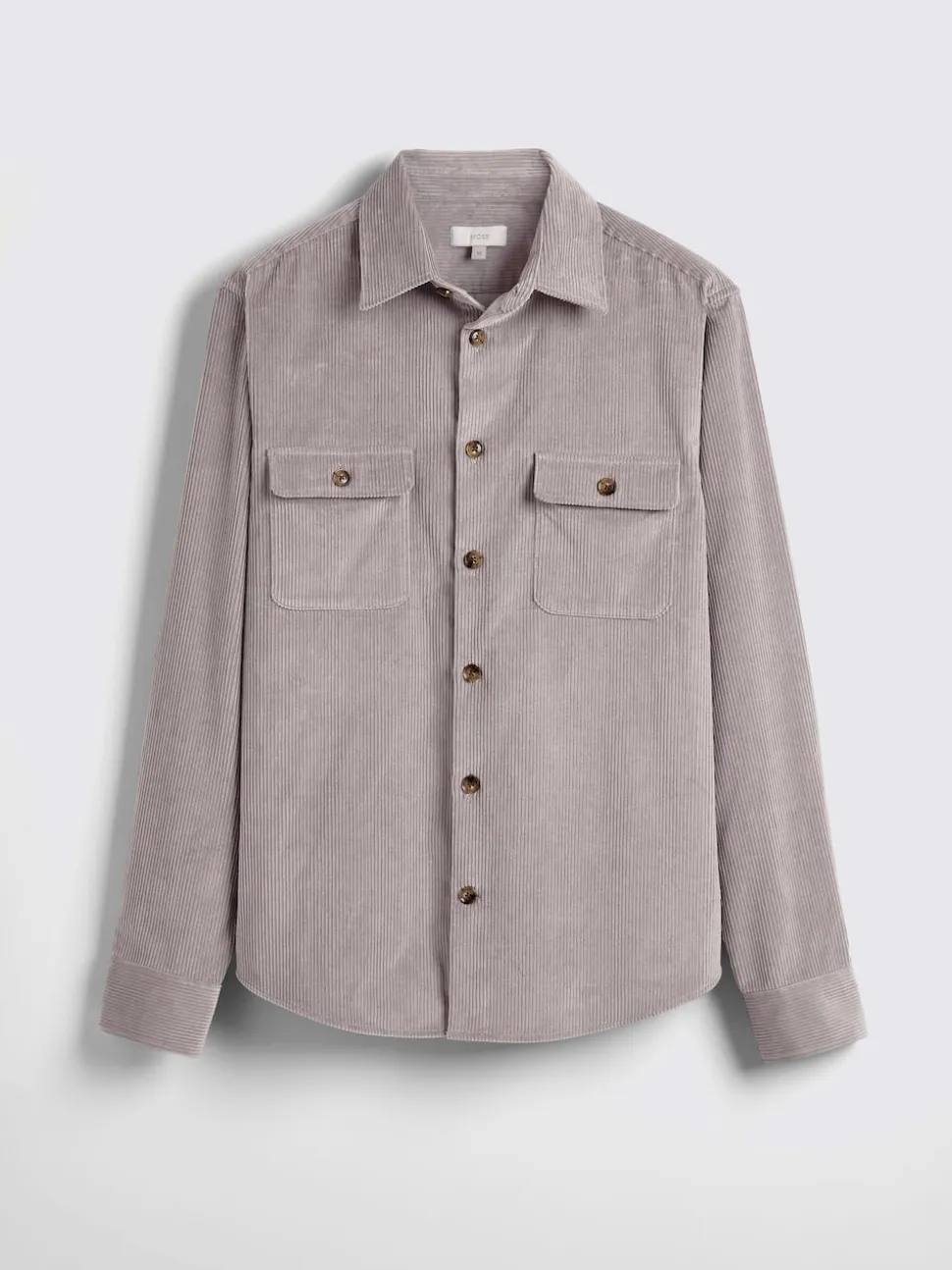 MOSS Taupe Corduroy Overshirt