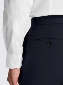 MOSS White Tailored Stretch Shirt