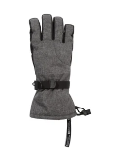 Mountain Warehouse Black Mens Lodge Snow Ski Gloves