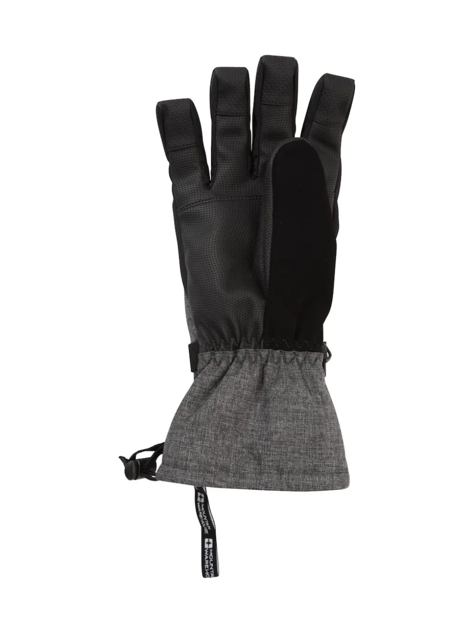 Mountain Warehouse Black Mens Lodge Snow Ski Gloves