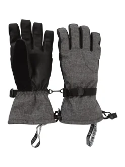 Mountain Warehouse Black Mens Lodge Snow Ski Gloves