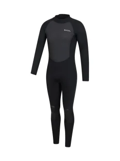 Mountain Warehouse Black Mens Full Length Neoprene Wetsuit