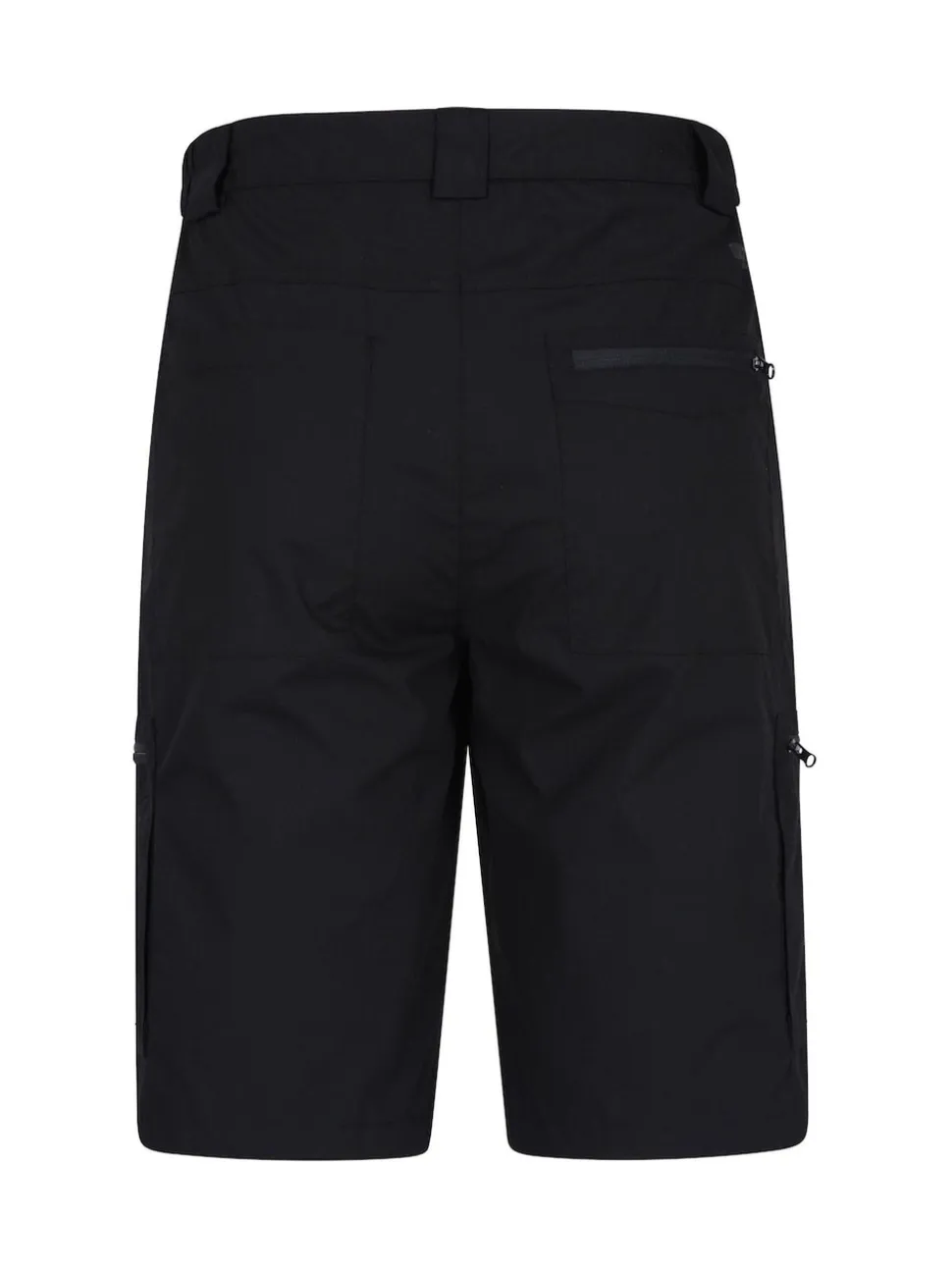 Mountain Warehouse Black Mens Trek Walking Shorts