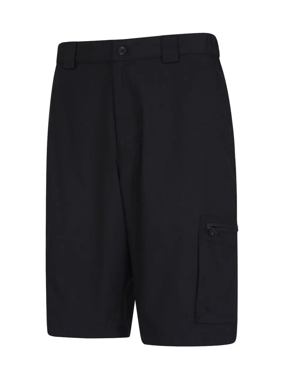 Mountain Warehouse Black Mens Trek Walking Shorts