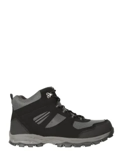 Mountain Warehouse Black Mens Wide Fit Mcleod Boots