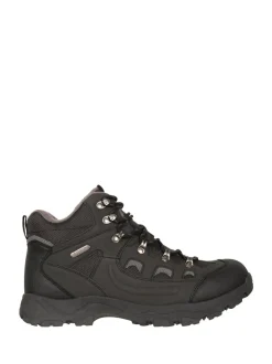 Mountain Warehouse Black Mens Adventurer II Waterproof Walking Boots
