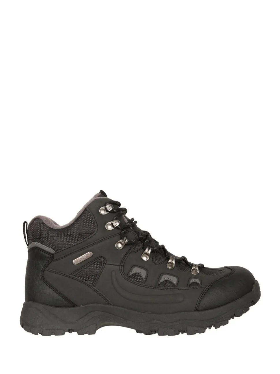Mountain Warehouse Black Mens Adventurer II Waterproof Walking Boots