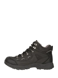 Mountain Warehouse Black Mens Adventurer II Waterproof Walking Boots