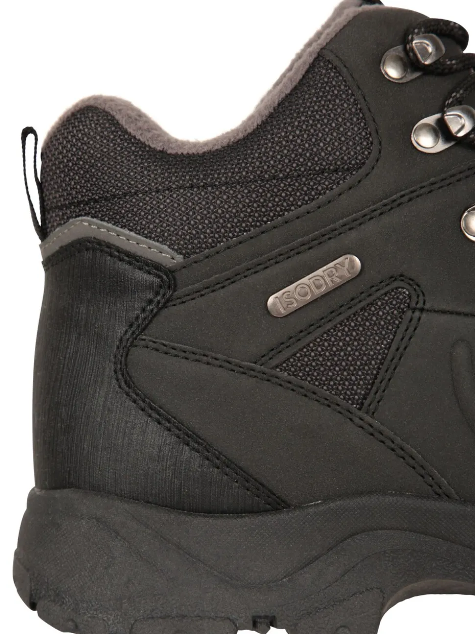 Mountain Warehouse Black Mens Adventurer II Waterproof Walking Boots
