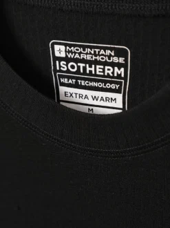 Mountain Warehouse Black Talus Mens Thermal Tops 2 Pack