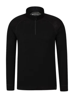 Mountain Warehouse Black Merino Multipack Thermal Top