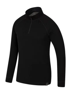 Mountain Warehouse Black Merino Multipack Thermal Top