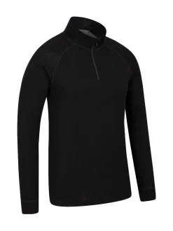 Mountain Warehouse Black Merino Multipack Thermal Top