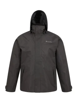 Mountain Warehouse Black Mens Fell 3-In-1 Water Resistant Jacket