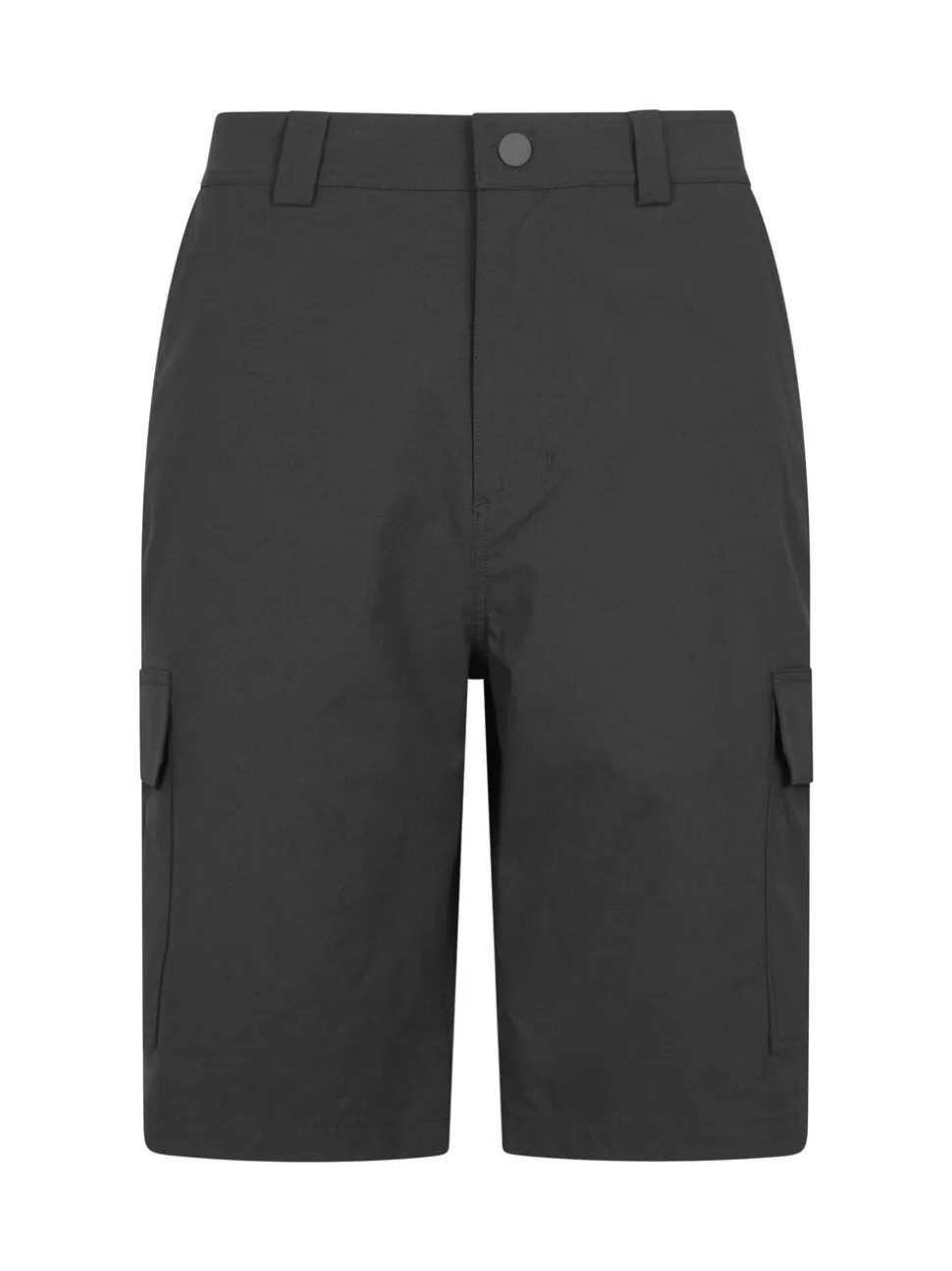 Mountain Warehouse Black Mens Delta Cargo Quick Drying Stretch Shorts