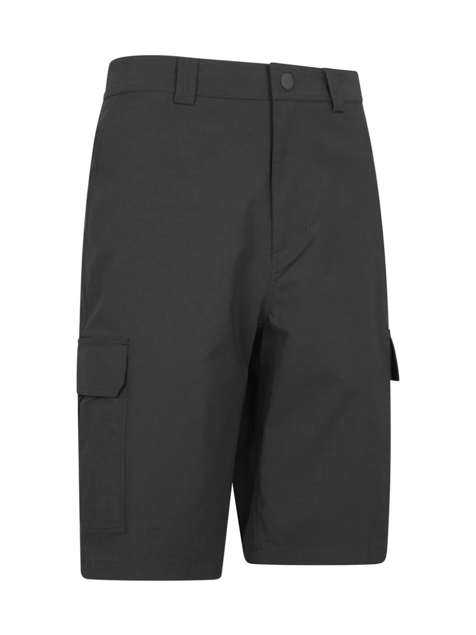Mountain Warehouse Black Mens Delta Cargo Quick Drying Stretch Shorts