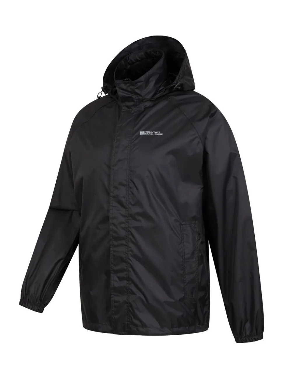 Mountain Warehouse Black Pakka Mens Waterproof Jacket