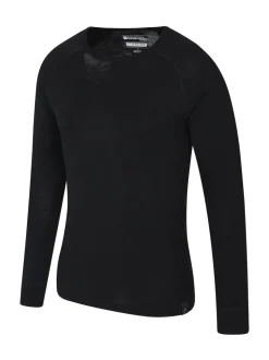 Mountain Warehouse Black Merino Thermal Tops 2 Pack