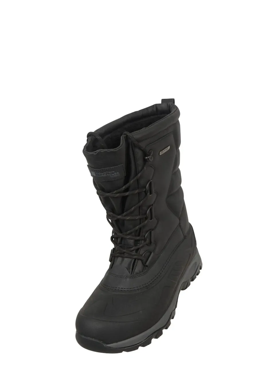 Mountain Warehouse Black Nevis Extreme Mens Waterproof Snow Boots