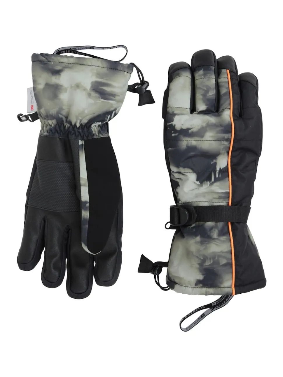 Mountain Warehouse Black Mountain Waterproof Ski Gloves