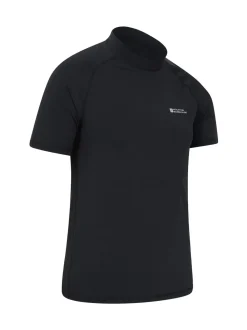 Mountain Warehouse Black UV Mens Rash Vest