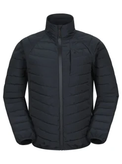 Mountain Warehouse Black Tarragona Ultra Hybrid Jacket
