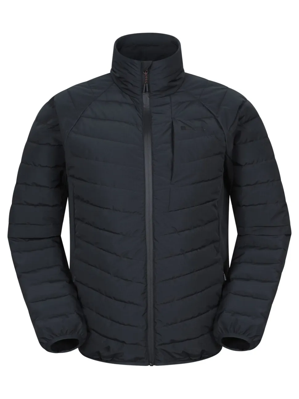 Mountain Warehouse Black Tarragona Ultra Hybrid Jacket