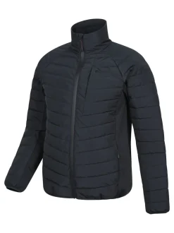 Mountain Warehouse Black Tarragona Ultra Hybrid Jacket