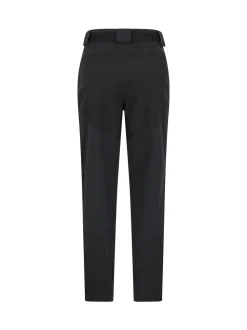 Mountain Warehouse Black Mens Forest Water Resistant Trekking Trousers