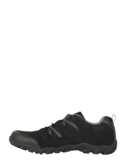 Mountain Warehouse Black Mens Outdoor III Walking Shoes