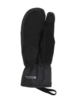 Mountain Warehouse Black Lobster Waterproof Breathable Ski Gloves